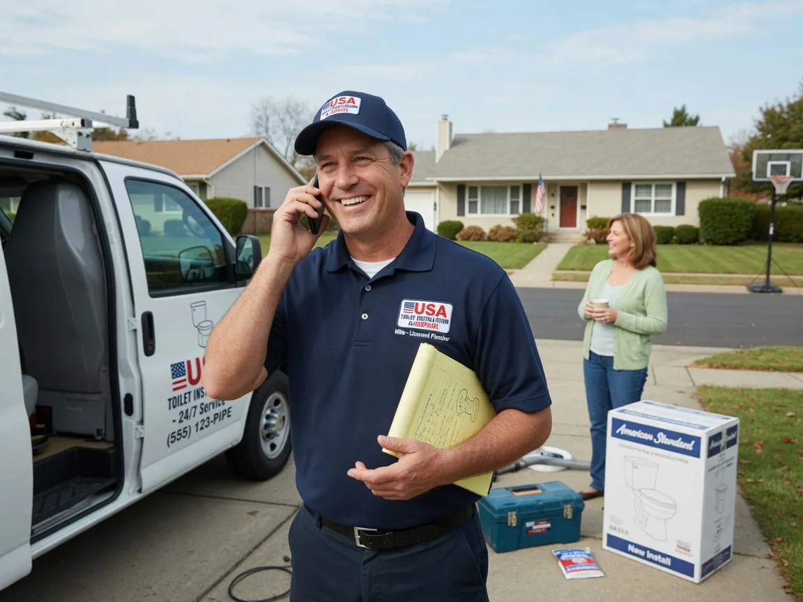 Toilet Installation Mechanicsville, IA FAQs